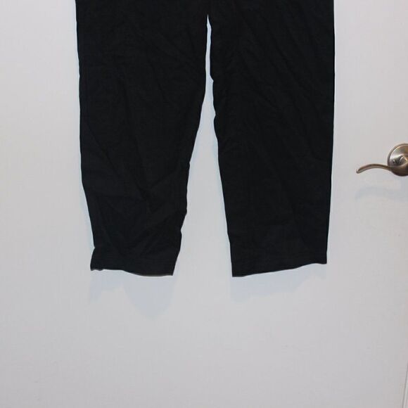 Treasure & Bond Black High Rise Straight Leg Pants Women's Size 6 - Picture 5 of 11